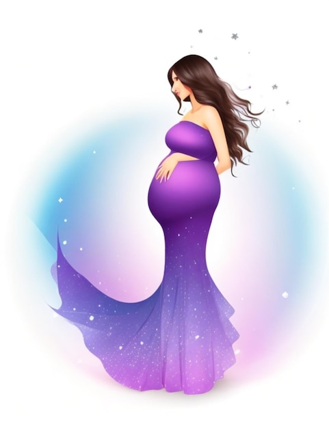 Afbeelding afdrukken Zwangere vrouw