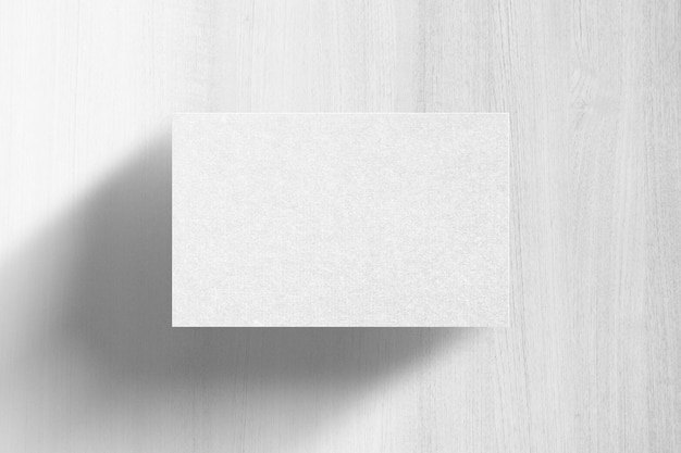 Foto afbeelding blanco papier visitekaartje op textuur achtergrondontwerp
