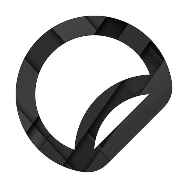 Foto afbeelding icoon sticker zwarte rechthoek achtergrond