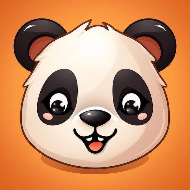 Afbeelding Panda gezicht clipart