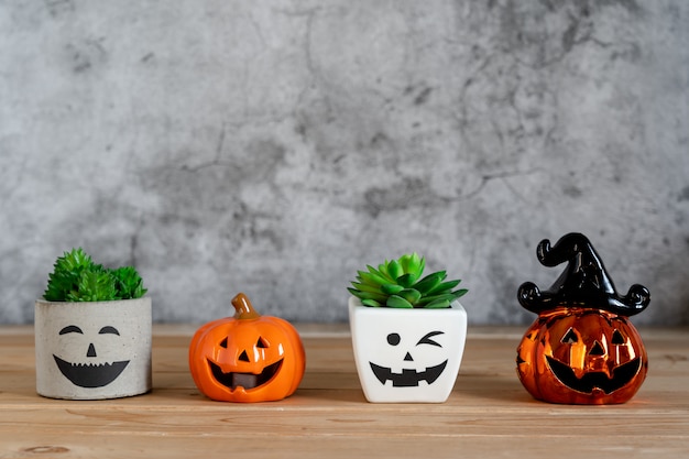 afbeelding van decoraties Happy Halloween dag achtergrond vakantie concept.