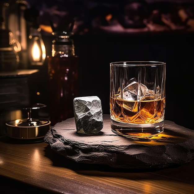 afbeelding van Een foto van een whisky met een hoge resolutie maken