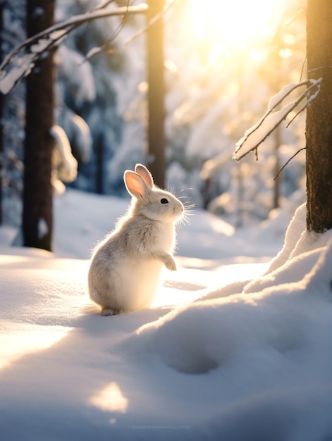 afbeelding van een konijn