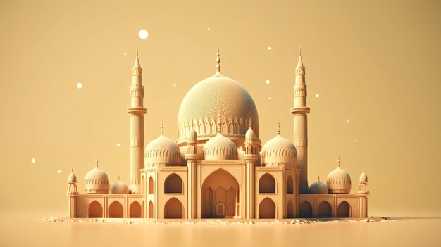 afbeelding van een moskee