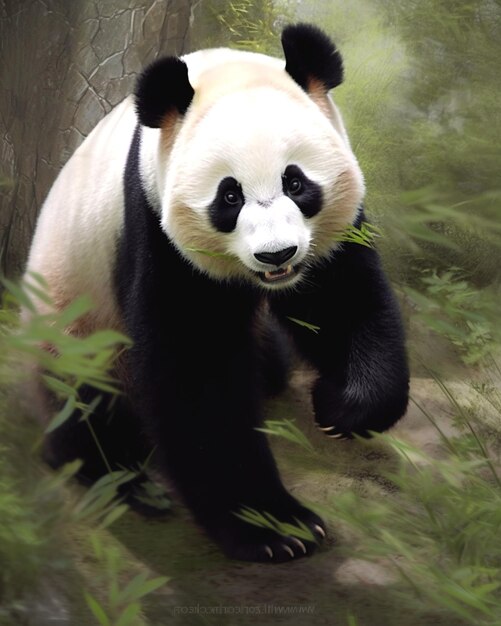 Afbeelding van een panda.