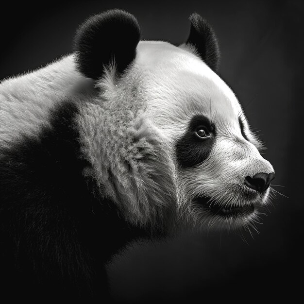 Foto afbeelding van een panda.