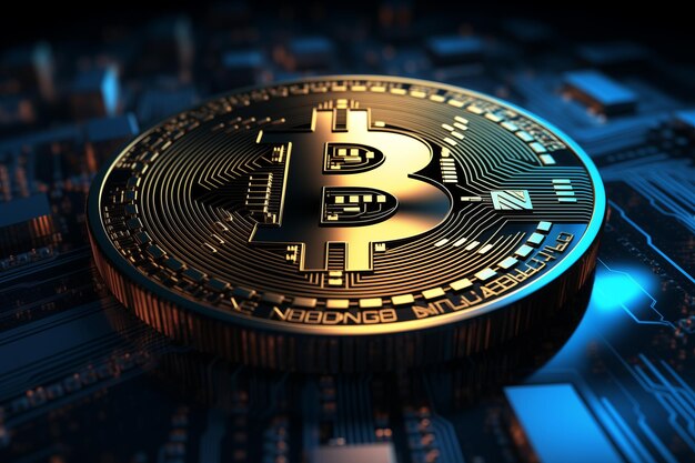 Afbeelding van het Bitcoin Crypto-concept