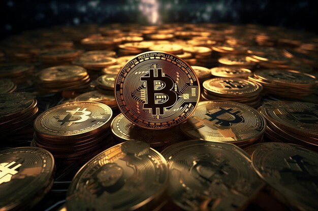 Afbeelding van het Bitcoin Crypto-concept