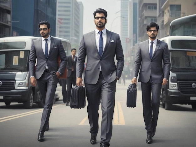 afbeelding van Indiase zakenlieden