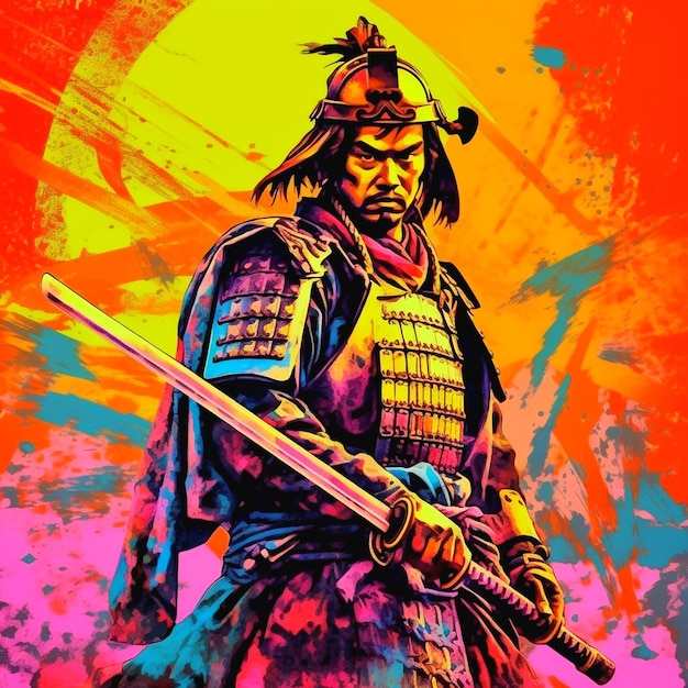 Foto afbeelding van samurai