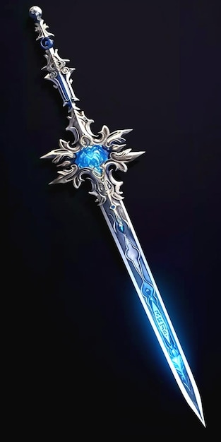 Foto afbeelding van zwaard