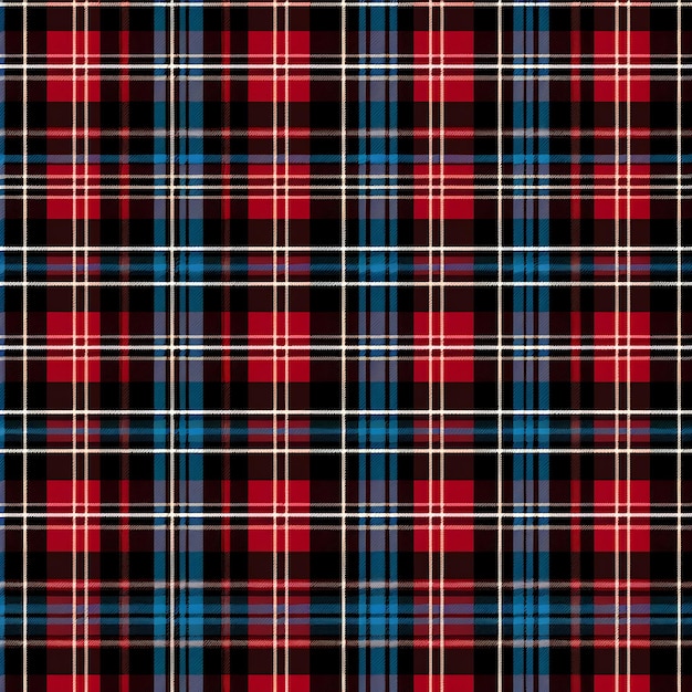 Afbeeldingen met naadloos tartan plaid patroon