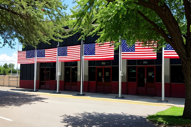 Afbeeldingen van de Amerikaanse vlag