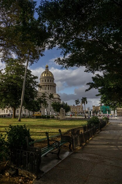 afbeeldingen van het gebied Havana Malecon, de Paseo del Prado en de Cubaanse hoofdstad