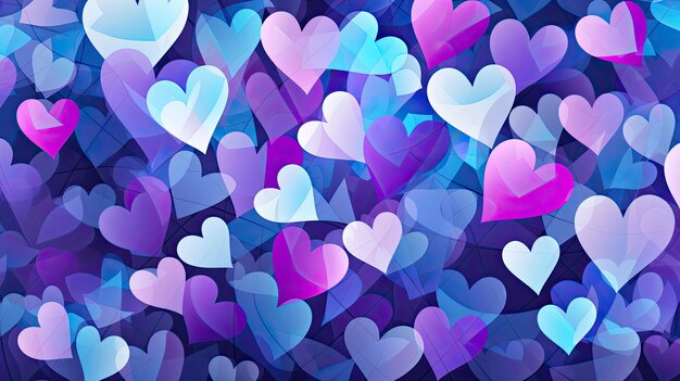 Affection graphic love background