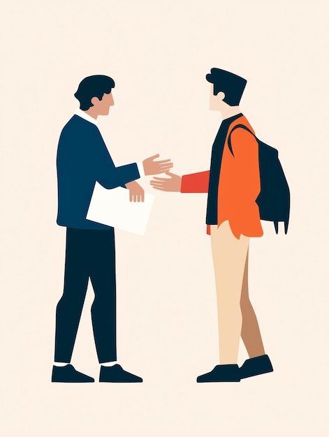 Foto illustrazione della carta di affermazione gestire la gestione del cliente onboarding generativa ai