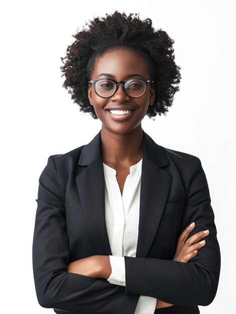 Photo an african american business woman