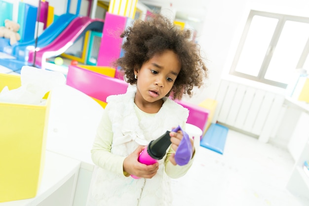 アフリカ系アメリカ人の子供の遊び