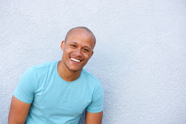 African american man laughing