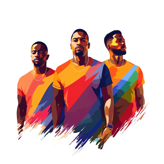 Единство афроамериканских мужчин за права геев