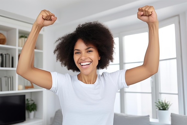 Foto donna afroamericana