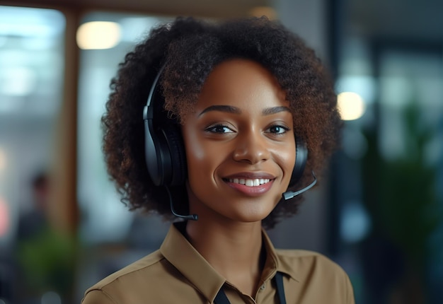 African American women on sales department