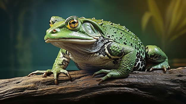 Photo african bullfrog