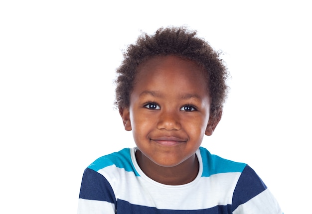 African child laughing