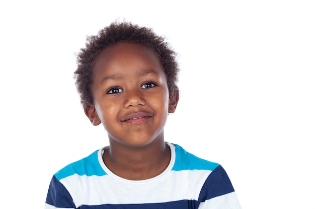 African child laughing