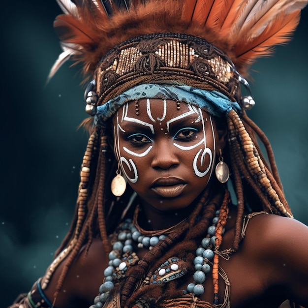 African culture high quality 4k ultra hd hdr