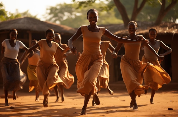 African dance celebration