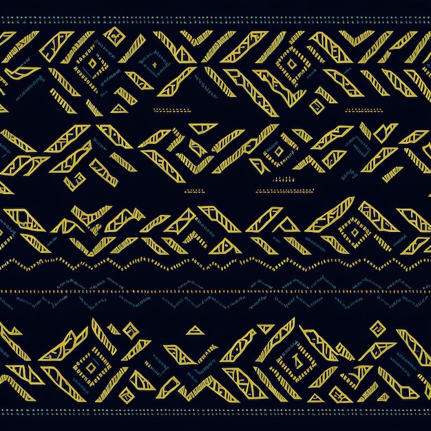 African Design Batik Pattern