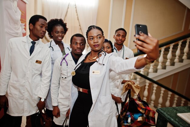 African doctor students