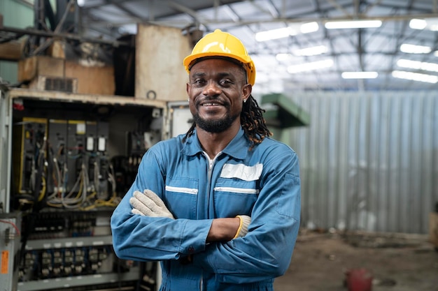 Photo african engineer