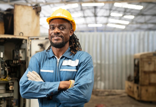 Photo african engineer