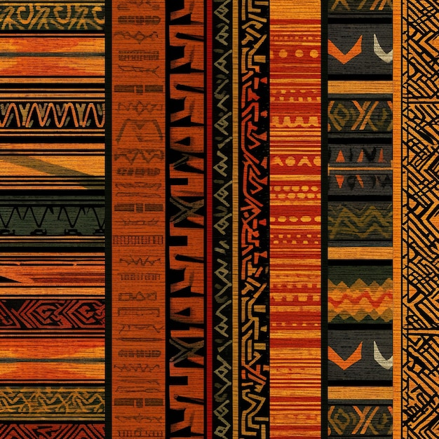 African Ethnic pattern