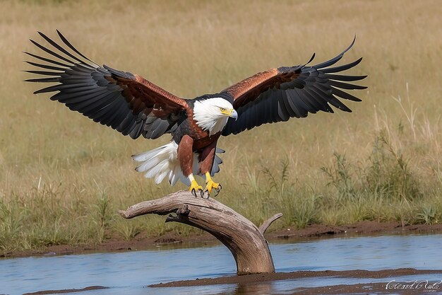 Photo african fish eagle