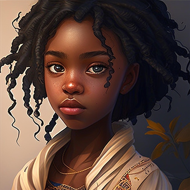 african girl