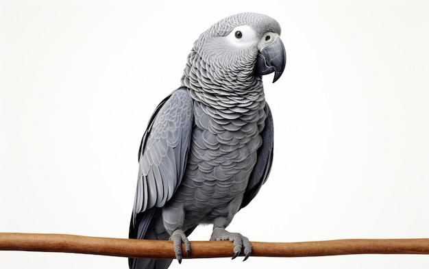 Foto pappagallo grigio africano