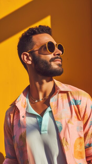 Premium Photo | African man wearing glasses