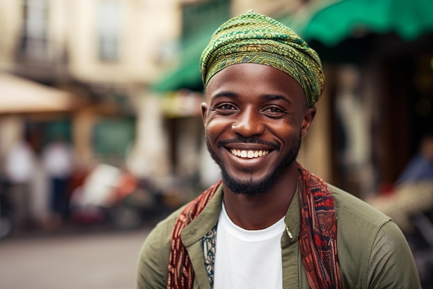 Foto uomo africano