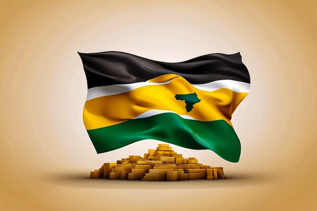 African National Congress Foundation Day with gradient background