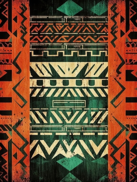 African pattern traditional african background Africa Print for Tshirts