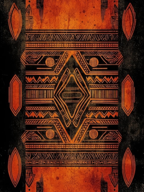 Photo african pattern traditional african background africa print for tshirts