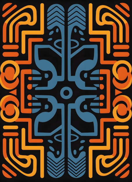 Photo african pattern