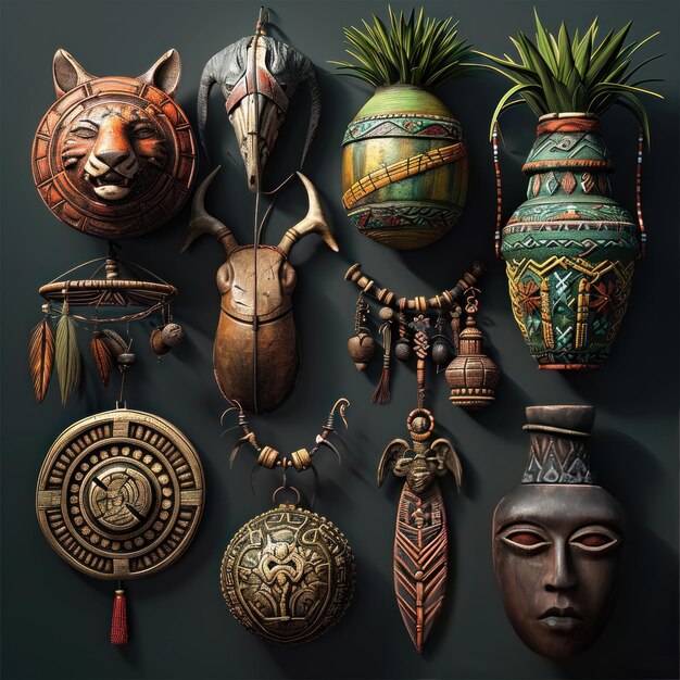 Photo african props