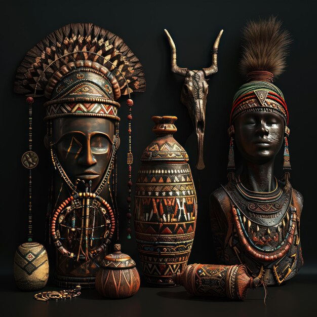 Photo african props