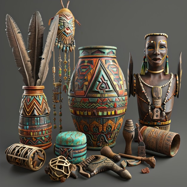 Photo african props