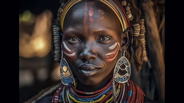 African Tribes Intimate and Powerful Portraits Capturing the Beauty and Diversity of Traditional Cu