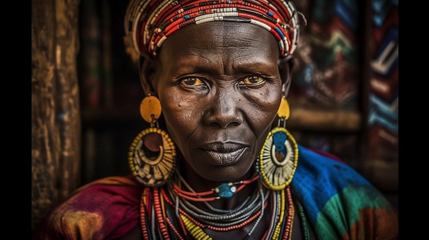 African Tribes Intimate and Powerful Portraits Capturing the Beauty and Diversity of Traditional Cu